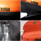 バリー BALLY 2way ハンドバッグ ショルダーバッグ キルティング オレンジ ゴールド 金具 レザー ロゴ クロスボディ 鞄【中古】【送料無料】bk10613
