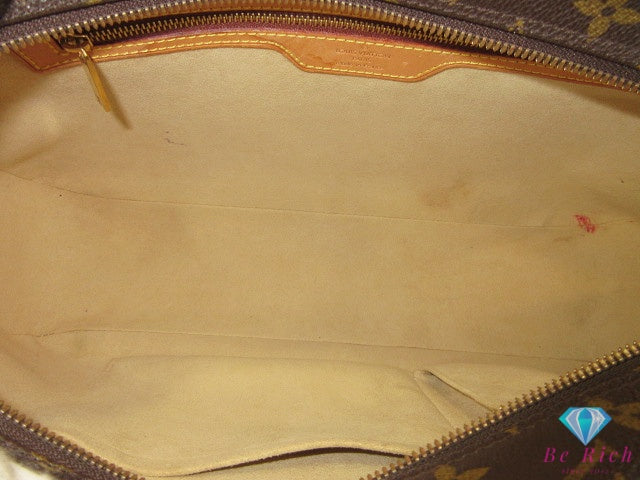 ルイ ヴィトン LOUIS VUITTON ショルダーバッグ モノグラム シテ GM M51181 ブラウン 茶 PVC レザー LV ロゴ ハンドバッグ 肩掛け 鞄  【中古】【送料無料】 bk10616