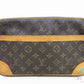 ルイ ヴィトン LOUIS VUITTON クラッチバッグ モノグラム コンピエーニュ M51845 茶 ブラウン PVC レザー LV ロゴ セカンドバッグ ハンドバッグ ポーチ 鞄 メンズ 【中古】【送料無料】bk10625