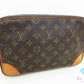 ルイ ヴィトン LOUIS VUITTON クラッチバッグ モノグラム コンピエーニュ M51845 茶 ブラウン PVC レザー LV ロゴ セカンドバッグ ハンドバッグ ポーチ 鞄 メンズ 【中古】【送料無料】bk10625