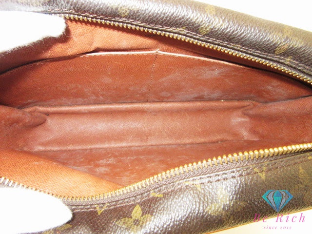 ルイ ヴィトン LOUIS VUITTON クラッチバッグ モノグラム コンピエーニュ M51845 茶 ブラウン PVC レザー LV ロゴ セカンドバッグ ハンドバッグ ポーチ 鞄 メンズ 【中古】【送料無料】bk10625