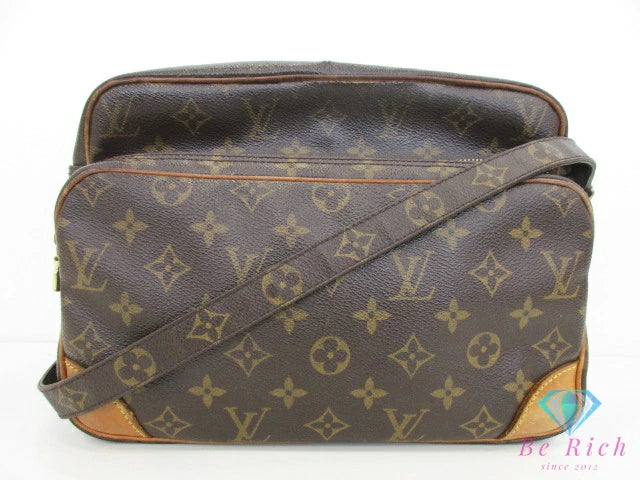 ルイ ヴィトン LOUIS VUITTON ショルダーバッグ モノグラム ナイル M45244 茶 ブラウン PVC レザー LV ロゴ クロスボディ 斜め掛け 鞄 【中古】【送料無料】 bk10626
