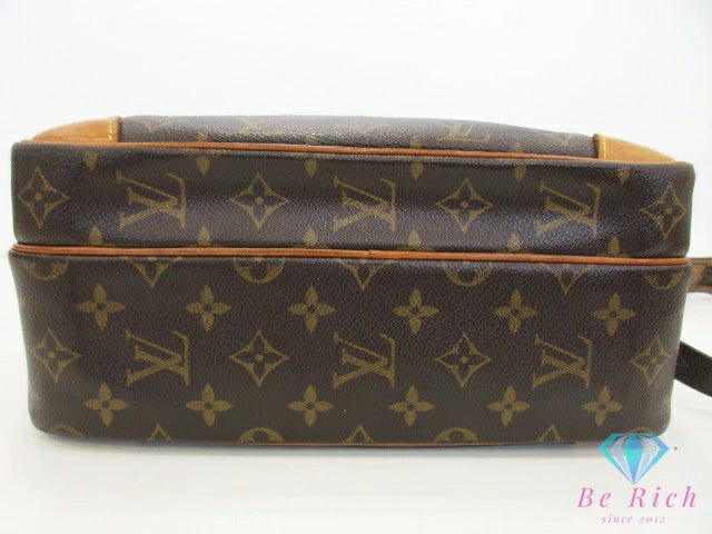 ルイ ヴィトン LOUIS VUITTON ショルダーバッグ モノグラム ナイル M45244 茶 ブラウン PVC レザー LV ロゴ クロスボディ 斜め掛け 鞄 【中古】【送料無料】 bk10626