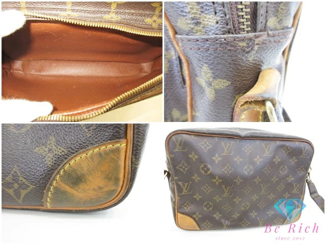 ルイ ヴィトン LOUIS VUITTON ショルダーバッグ モノグラム ナイル M45244 茶 ブラウン PVC レザー LV ロゴ クロスボディ 斜め掛け 鞄 【中古】【送料無料】 bk10626