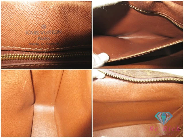 ルイ ヴィトン LOUIS VUITTON ショルダーバッグ モノグラム ナイル M45244 茶 ブラウン PVC レザー LV ロゴ クロスボディ 斜め掛け 鞄 【中古】【送料無料】 bk10626