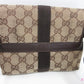グッチ GUCCI ウエストバッグ 131236 GG ロゴ ベージュ ブラウン ウエストポーチ ボディバッグ ベルト 鞄 【中古】【送料無料】 bk10634