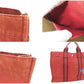 エルメス HERMES フールトゥ MM 赤 レッド キャンバス トートバッグ ハンドバッグ 手提げ 通学 通勤 鞄  【中古】【送料無料】 bk10636