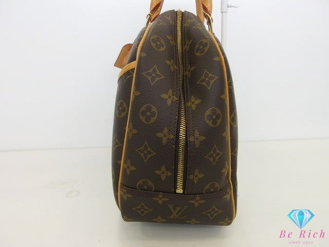 ルイ ヴィトン LOUIS VUITTON ハンドバッグ モノグラム ドーヴィル M47270 ブラウン 茶 LV ロゴ ボストンバッグ ショルダーバッグ 化粧 コスメ ボーリング バニティ    【中古】【送料無料】 bk10649