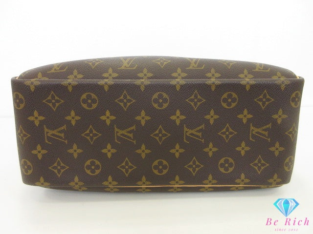 ルイ ヴィトン LOUIS VUITTON ハンドバッグ モノグラム ドーヴィル M47270 ブラウン 茶 LV ロゴ ボストンバッグ ショルダーバッグ 化粧 コスメ ボーリング バニティ    【中古】【送料無料】 bk10649