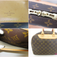 ルイ ヴィトン LOUIS VUITTON ハンドバッグ モノグラム ドーヴィル M47270 ブラウン 茶 LV ロゴ ボストンバッグ ショルダーバッグ 化粧 コスメ ボーリング バニティ    【中古】【送料無料】 bk10649
