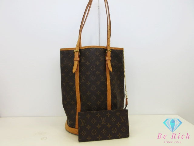 ルイ ヴィトン LOUIS VUITTON トートバッグ モノグラム バケット GM M42236 LV ロゴ ポーチ 付 バケツ型 ショルダーバッグ【中古】【送料無料】 bk10669