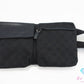 グッチ GUCCI ウエストバッグ 28566 GG ロゴ 黒 ブラック ウエストポーチ ボディバッグ ベルト 鞄 メンズ レディース 【中古】【送料無料】 bk10671