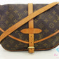 ルイ ヴィトン LOUIS VUITTON ショルダーバッグ モノグラム ソミュール 30 M42256 ブラウン 茶 ダブル フラップ 肩掛け 斜め掛け 鞄 定番 人気 【中古】【送料無料】  bk10679