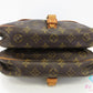 ルイ ヴィトン LOUIS VUITTON ショルダーバッグ モノグラム ソミュール 30 M42256 ブラウン 茶 ダブル フラップ 肩掛け 斜め掛け 鞄 定番 人気 【中古】【送料無料】  bk10679