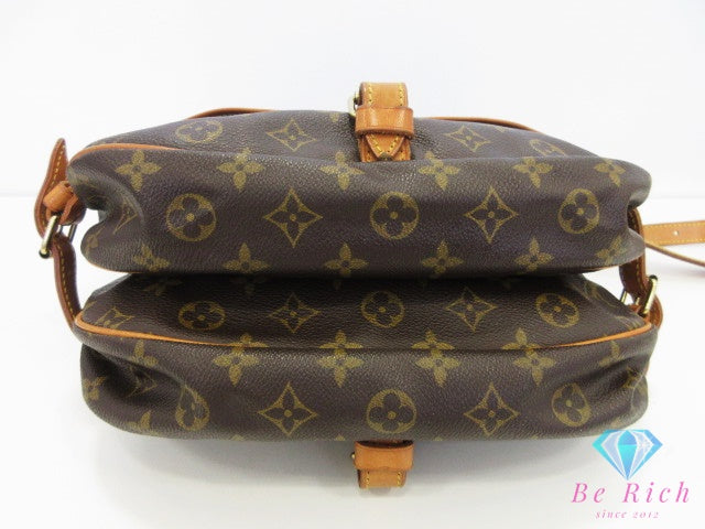 ルイ ヴィトン LOUIS VUITTON ショルダーバッグ モノグラム ソミュール 30 M42256 ブラウン 茶 ダブル フラップ 肩掛け 斜め掛け 鞄 定番 人気 【中古】【送料無料】  bk10679