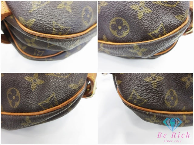 ルイ ヴィトン LOUIS VUITTON ショルダーバッグ モノグラム ソミュール 30 M42256 ブラウン 茶 ダブル フラップ 肩掛け 斜め掛け 鞄 定番 人気 【中古】【送料無料】  bk10679