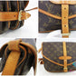 ルイ ヴィトン LOUIS VUITTON ショルダーバッグ モノグラム ソミュール 30 M42256 ブラウン 茶 ダブル フラップ 肩掛け 斜め掛け 鞄 定番 人気 【中古】【送料無料】  bk10679