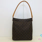 ルイ ヴィトン LOUIS VUITTON ショルダーバッグ モノグラム ルーピング GM M51145 ロゴ トートバッグ ハンドバッグ 肩掛け 鞄 【中古】【送料無料】 bk10683