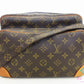 ルイ ヴィトン LOUIS VUITTON ショルダーバッグ モノグラム ナイル M45244 茶 ブラウン PVC レザー LV ロゴ クロスボディ 斜め掛け 鞄 【中古】【送料無料】 bk10688