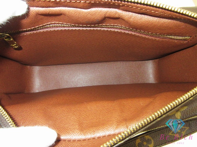 ルイ ヴィトン LOUIS VUITTON ショルダーバッグ モノグラム ナイル M45244 茶 ブラウン PVC レザー LV ロゴ クロスボディ 斜め掛け 鞄 【中古】【送料無料】 bk10688