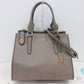 コーチ COACH クロスビー キャリーオール 2way ハンドバッグ ショルダーバッグ 33545 グレー レザー ロゴ トートバッグ 鞄 【中古】【送料無料】 bk10690