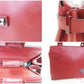 フェラガモ Salvatore Ferragamo ガンチーニ 2way ハンドバッグ ストラップなし AQ21 8881 赤 レッド レザー ロゴ 鞄 手提げ  【中古】【送料無料】 bk10692