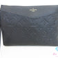 ルイ ヴィトン LOUIS VUITTON モノグラム アンプラント ポシェット メラニー MM M68705  黒 ノワール ブラック レザー ロゴ セカンドバッグ クラッチバッグ 【中古】【送料無料】 bk10706