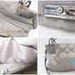 コーチ COACH シグネチャー 2way ハンドバッグ ショルダーバッグ 16812 サテンキャンバス レザー ロゴ クロスボディ 鞄 【中古】【送料無料】 bk10709