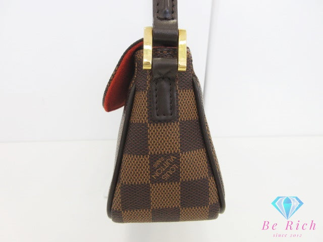 ルイ ヴィトン LOUIS VUITTON ショルダーバッグ ダミエ レコレータ N51299 エベヌ ロゴ ハンドバッグ アクセサリーポーチ パーティバッグ 肩掛け 鞄 【中古】【送料無料】 bk10712