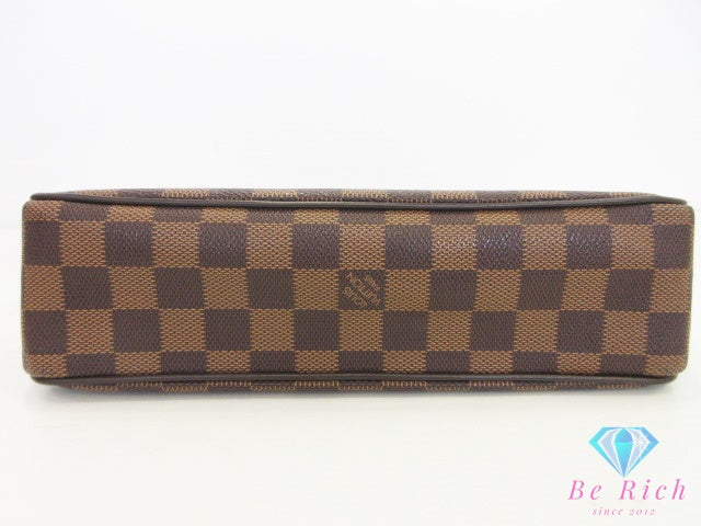 ルイ ヴィトン LOUIS VUITTON ショルダーバッグ ダミエ レコレータ N51299 エベヌ ロゴ ハンドバッグ アクセサリーポーチ パーティバッグ 肩掛け 鞄 【中古】【送料無料】 bk10712