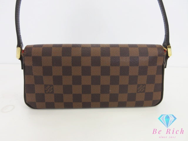 ルイ ヴィトン LOUIS VUITTON ショルダーバッグ ダミエ レコレータ N51299 エベヌ ロゴ ハンドバッグ アクセサリーポーチ パーティバッグ 肩掛け 鞄 【中古】【送料無料】 bk10712