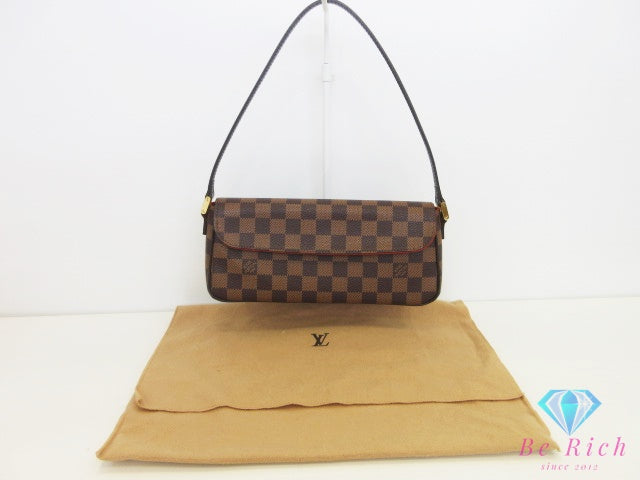 ルイ ヴィトン LOUIS VUITTON ショルダーバッグ ダミエ レコレータ N51299 エベヌ ロゴ ハンドバッグ アクセサリーポーチ パーティバッグ 肩掛け 鞄 【中古】【送料無料】 bk10712