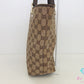 グッチ GUCCI ハンドバッグ トートバッグ 002.1099 ベージュ 茶 ブラウン GG キャンバス レザー ロゴ 鞄  【中古】【送料無料】 bk10713
