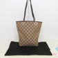 グッチ GUCCI ハンドバッグ トートバッグ 002.1099 ベージュ 茶 ブラウン GG キャンバス レザー ロゴ 鞄  【中古】【送料無料】 bk10713