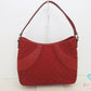 グッチ GUCCI ワンショルダーバッグ 113012 GG 赤 レッド キャンバス レザー ロゴ セミショルダー ハンドバッグ 鞄 【中古】【送料無料】bk10715