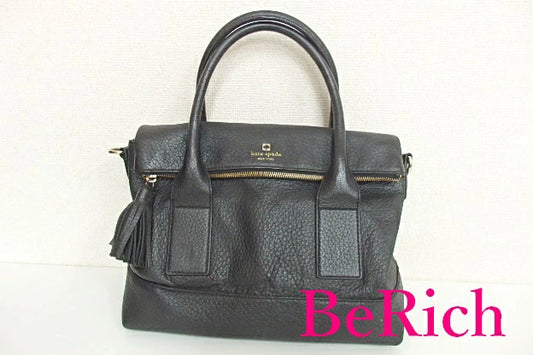 ケイト スペード kate spade ハンドバッグ ショルダーバッグ WKRU1874 カルメン サウスポート アヴェニュー レザー トートバッグ ロゴ 肩掛け 鞄 【中古】【送料無料】 bk5825