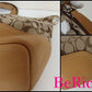 コーチ ハンドバッグ F31841 ハドリー シグネチャー 茶 ブラウン キャンバス レザー ジップ サッチェル COACH 【中古】【送料無料】 bk6126