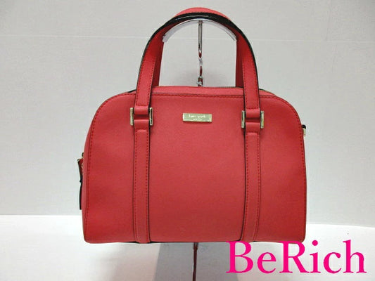 ケイト スペード kate spade 2way ショルダーバッグ WKRU 3367 スモール フェリックス ニューベリーレーン ピンク レザー ロゴ ハンドバッグ 肩掛け 鞄 【中古】【送料無料】 bk6958