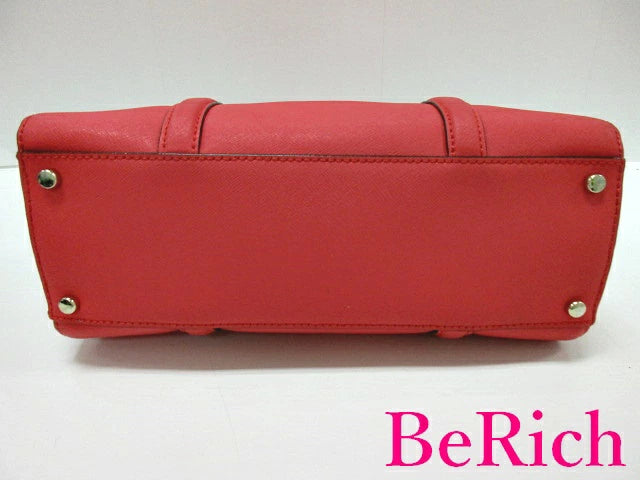 ケイト スペード kate spade 2way ショルダーバッグ WKRU 3367 スモール フェリックス ニューベリーレーン ピンク レザー ロゴ ハンドバッグ 肩掛け 鞄 【中古】【送料無料】 bk6958