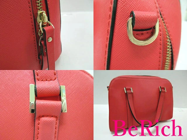 ケイト スペード kate spade 2way ショルダーバッグ WKRU 3367 スモール フェリックス ニューベリーレーン ピンク レザー ロゴ ハンドバッグ 肩掛け 鞄 【中古】【送料無料】 bk6958