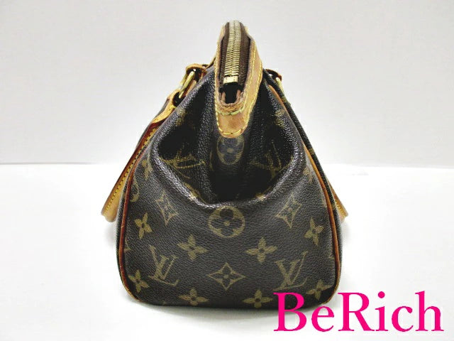 ルイ ヴィトン LOUIS VUITTON モノグラム ティヴォリ PM M40143 ロゴ ハンドバッグ ショルダーバッグ 鞄  【中古】【送料無料】 bk6968