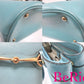 グッチ GUCCI 2way ショルダーバッグ ハンドバッグ 319795 ホースビット ターコイズ ブルー レザー GG ロゴ 鞄  【中古】【送料無料】 bk6987