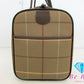 バーバリー BURBERRY ボストンバッグ チェック ベージュ 茶 PVC レザー ロゴ ハンドバッグ トラベル 旅行 鞄 【中古】【送料無料】 bk7384