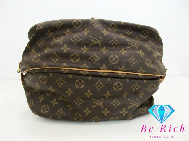 ルイ ヴィトン LOUIS VUITTON ショルダーバッグ モノグラム ソミュール 30 M42256 ブラウン 茶 ダブル フラップ 肩掛け 斜め掛け 鞄 定番 人気 【中古】【送料無料】  bk7679