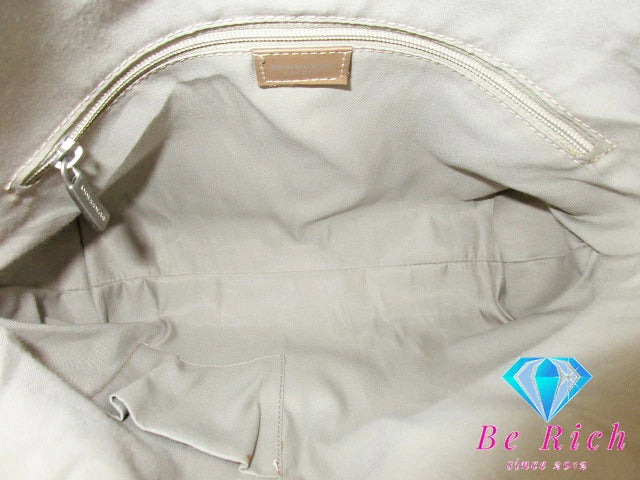 バーバリー BURBERRY ショルダーバッグ ブラウン 茶 ベージュ レザー ロゴ 斜め掛け 【中古】【送料無料】 bk7777