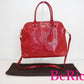 ケイト スペード kate spade 2way ショルダーバッグ PXRU5131  レッド 赤 レザー ハンドバッグ ロゴ 肩掛け 鞄 【中古】【送料無料】 bk8203