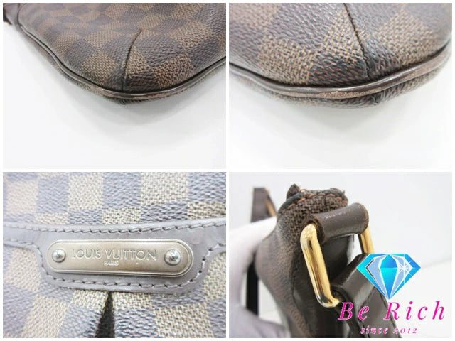 ルイ ヴィトン LOUIS VUITTON ショルダーバッグ ダミエ ブルームズべリ PM N42251 ダミエ レザー エベヌ 【中古】【送料無料】 bk8231