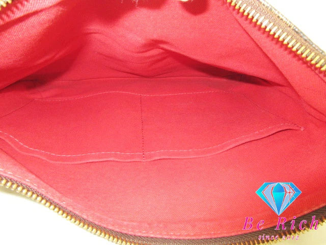 ルイ ヴィトン LOUIS VUITTON ダミエ ブルームズべリ PM N42251 エベヌ 斜め掛け 鞄 【中古】【送料無料】 bk8278