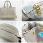 プラダ PRADA カナパ トートバッグ グレー キャンバス ロゴ ハンドバッグ 手提げ 肩掛け 鞄 【中古】【送料無料】bk8381