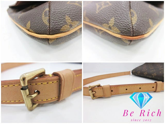 ルイ ヴィトン LOUIS VUITTON ショルダーバッグ モノグラム ミュゼット タンゴ ショート M51257 LV ロゴ 肩掛け 斜め掛け 鞄 【中古】【送料無料】 bk8405